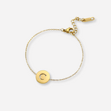 Gold Paw Print Chain Bracelet – Dainty Pet Lover Jewelry