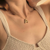 Aurelia Balloon Initial Necklace