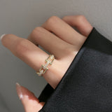Chloe Gold Chain Ring