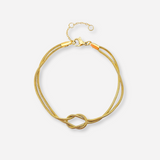 Double Chain Knot Bracelet