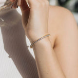 Lillian Gold Tennis Bracelet