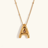 Aurelia Balloon Initial Necklace