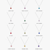Amelia Birthstone Necklace
