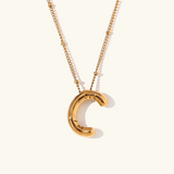 Aurelia Balloon Initial Necklace