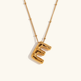 Aurelia Balloon Initial Necklace