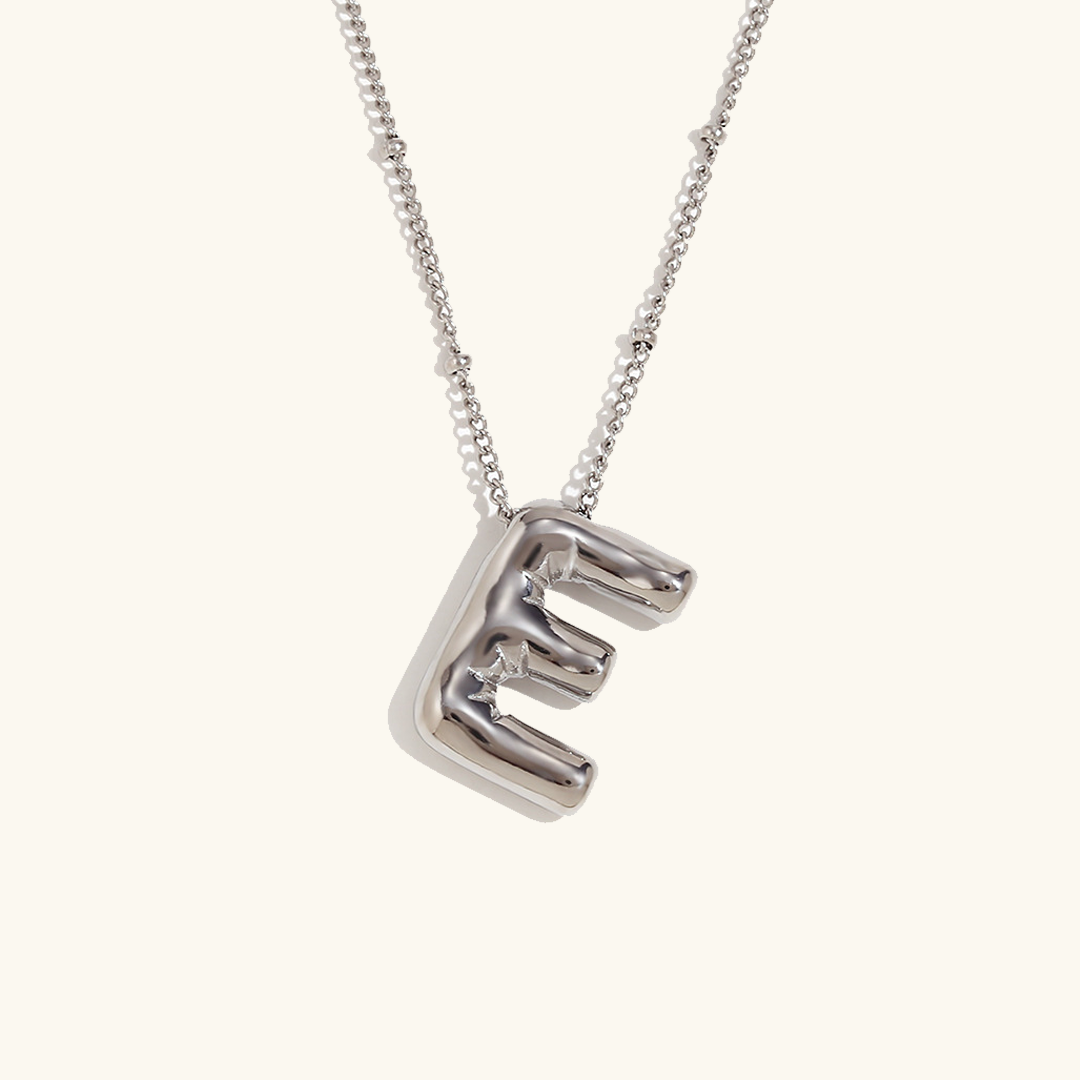 Aurelia Balloon Initial Necklace