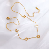 Cloe Clover Pendant Necklace