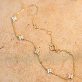 Mira Crystal Clover Bracelet