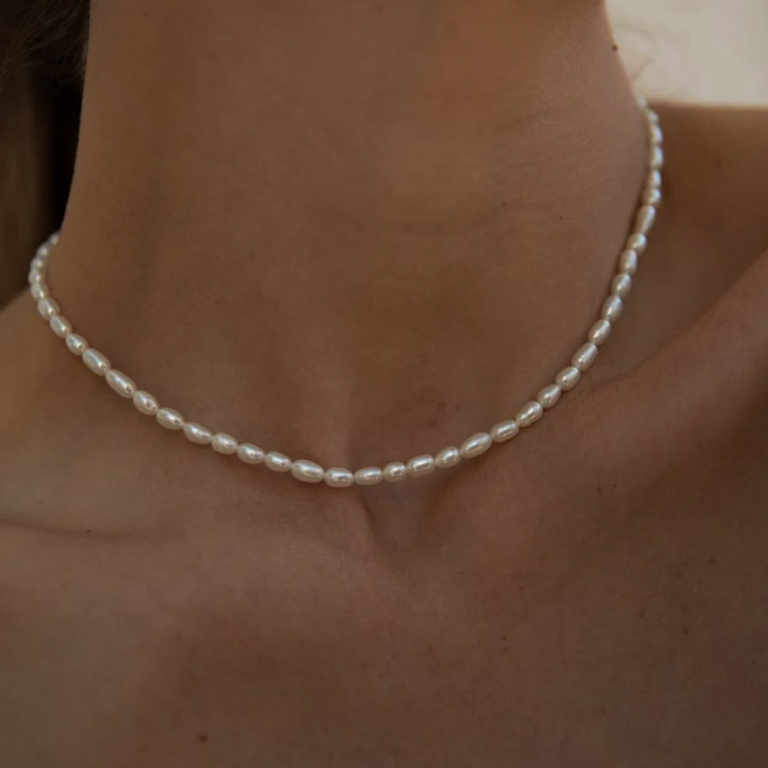 Olivia Freshwater Pearl Choker Necklace