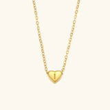Heart Initial Pendant Necklace