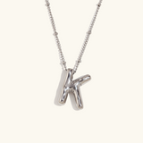 Aurelia Balloon Initial Necklace