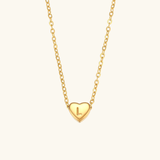 Heart Initial Pendant Necklace