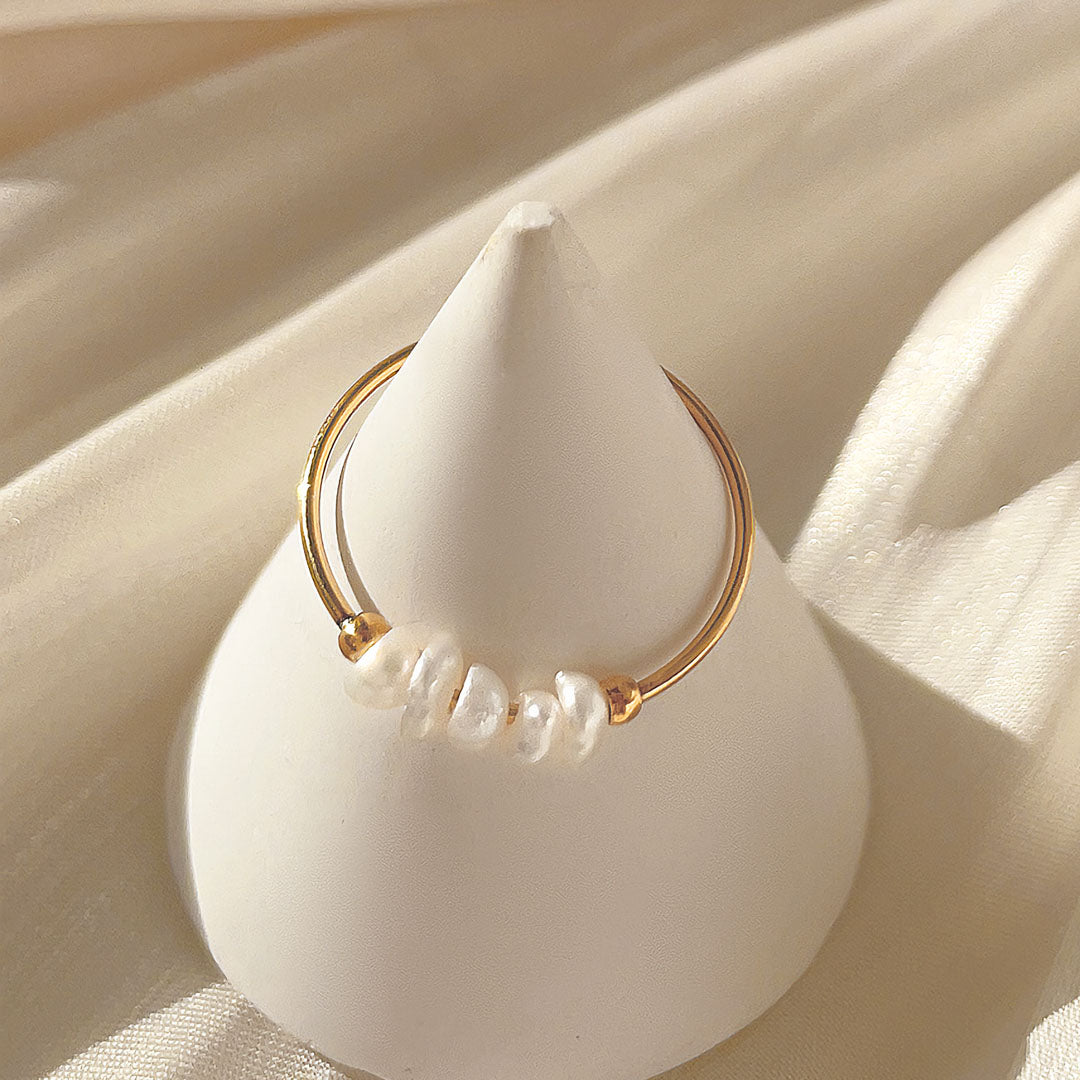 Magnolia Freshwater Pearl Ring