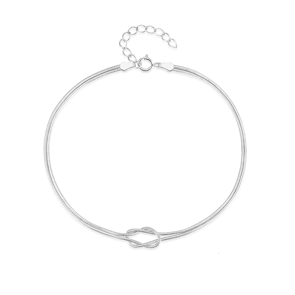 Double Chain Knot Bracelet