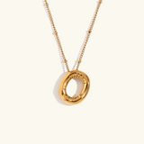 Aurelia Balloon Initial Necklace