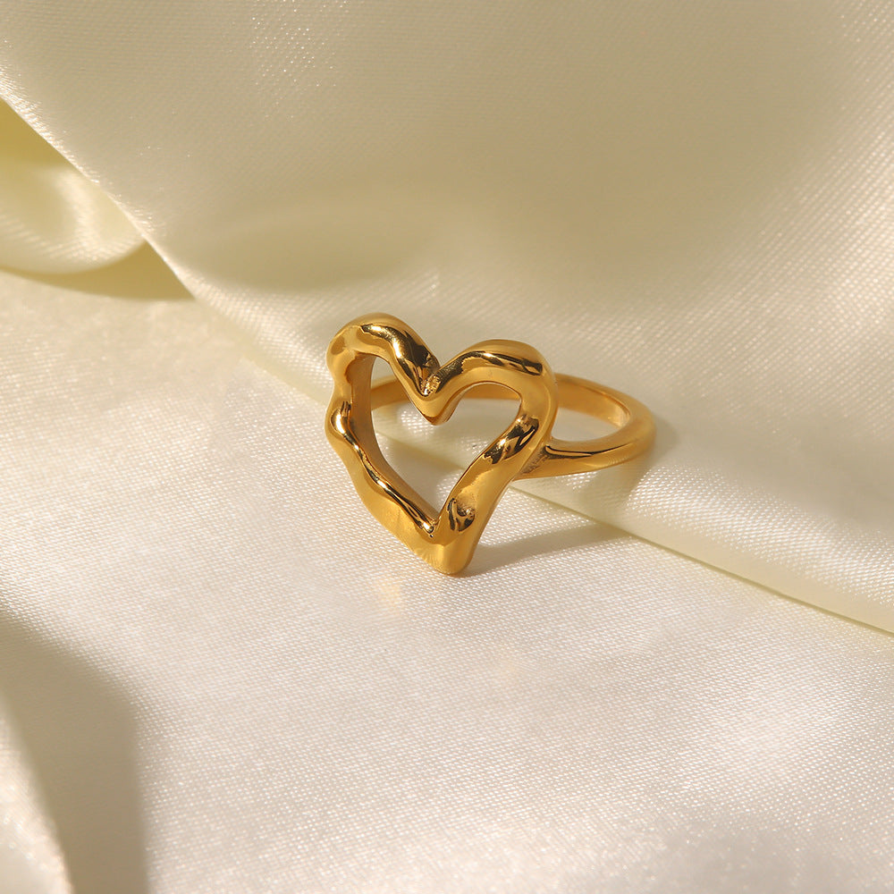 Verity Open Heart Statement Ring