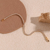 Lillian Gold Tennis Bracelet