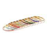 Vibrant Stacking Birthstone Eternity Ring