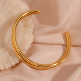 Rianne Gold Stacked Bangle Bracelet