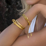 Imara Layered Chain Bracelet
