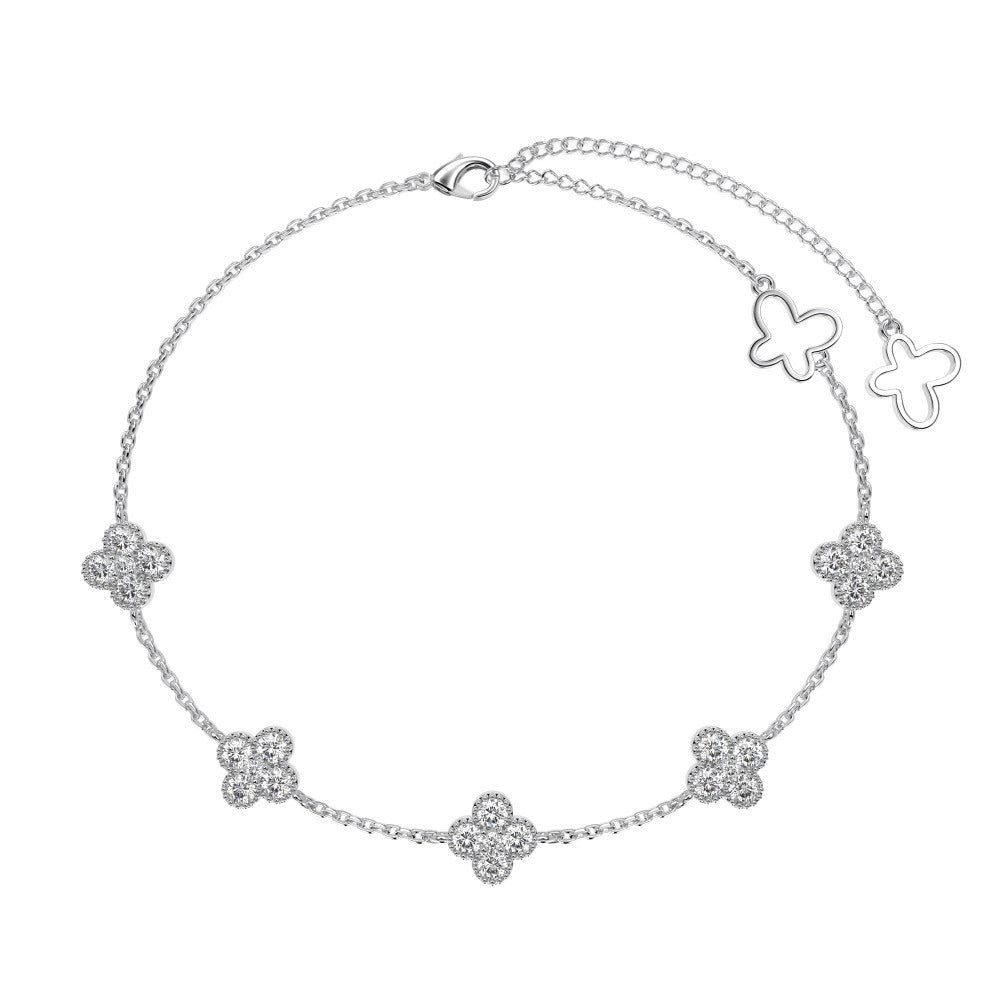 Clover Pave Elegance Bracelet