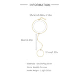 Celeste Dainty Crystal Hand Chain Bracelet