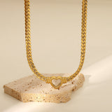 Vali Gold Heart Necklace
