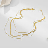 Zafina Layered Chain Necklace