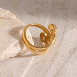 Triple Accent Adjustable Ring