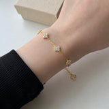 Clover Pave Elegance Bracelet