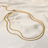 Hailey Layered Chain Necklace
