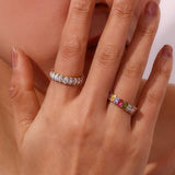 Diamond Halo Gold Ring