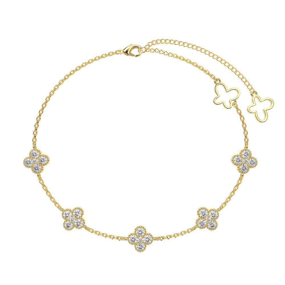 Clover Pave Elegance Bracelet