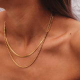 Hailey Layered Chain Necklace