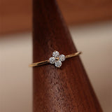 Mia Clover Sparkle Ring