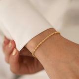 Calla Rope Chain Bracelet