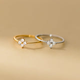 Mia Clover Sparkle Ring