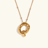 Aurelia Balloon Initial Necklace