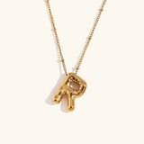 Aurelia Balloon Initial Necklace
