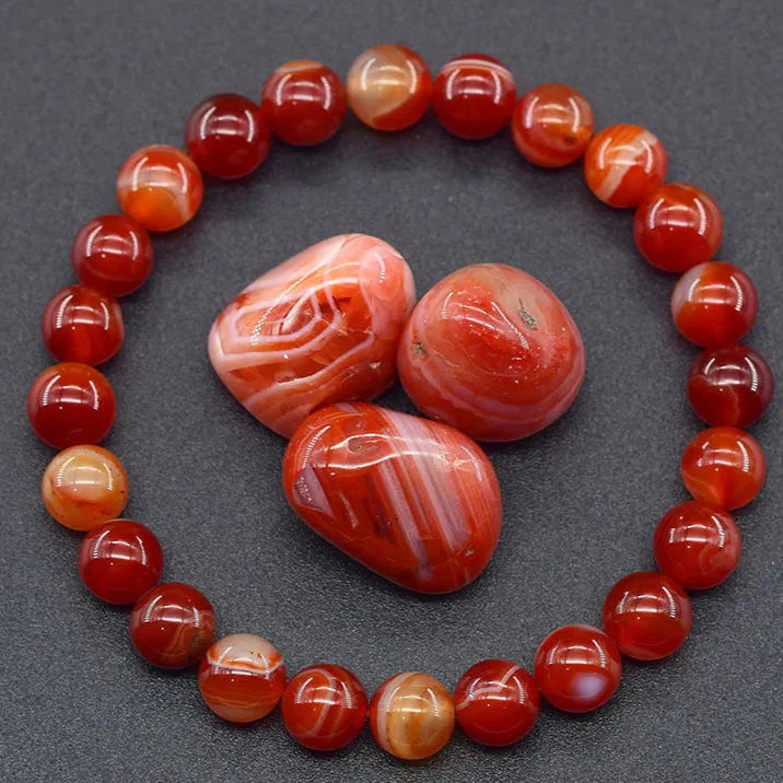Natural Jasper Grounding Stone Bracelet