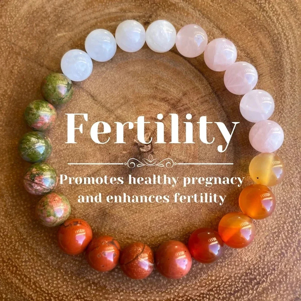 Healing Energy Gemstone Bead Bracelet