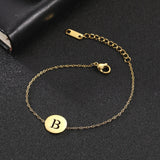 Gold Paw Print Chain Bracelet – Dainty Pet Lover Jewelry