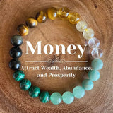 Healing Energy Gemstone Bead Bracelet