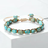 Boho Turquoise Stone Beaded Bracelet