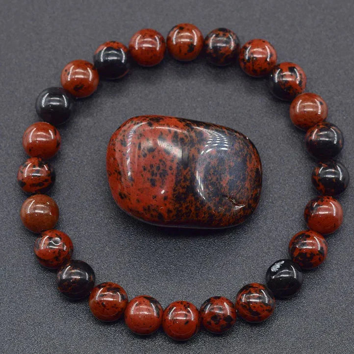 Natural Jasper Grounding Stone Bracelet