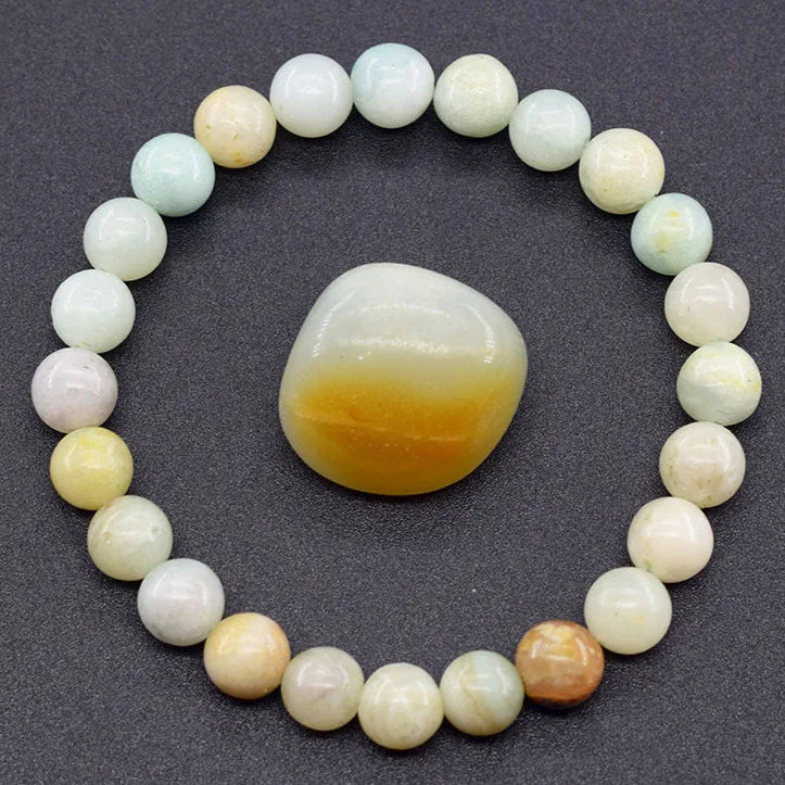 Natural Jasper Grounding Stone Bracelet