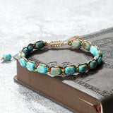 Boho Turquoise Stone Beaded Bracelet