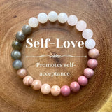 Healing Energy Gemstone Bead Bracelet