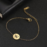 Gold Paw Print Chain Bracelet – Dainty Pet Lover Jewelry