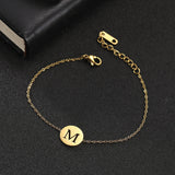 Gold Paw Print Chain Bracelet – Dainty Pet Lover Jewelry